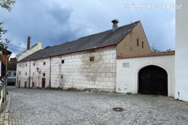 ul. Dobrovského – před realizací